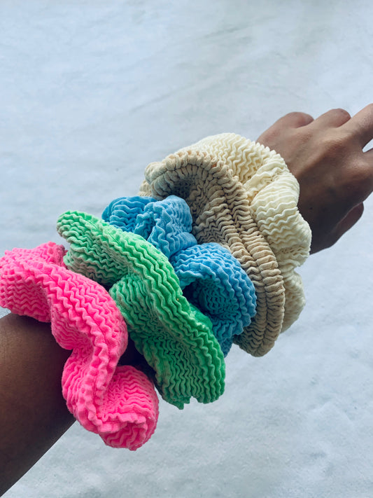 Crinkle Hair Scrunchie